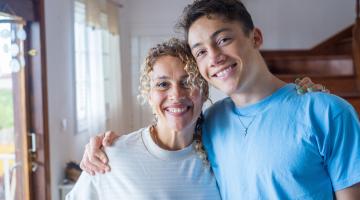 Step down fostering - foster carer and young person